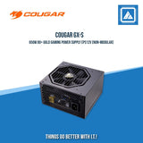 COUGAR PSU GX-S 80 PLUS GOLD / 650W | 750W / FIXED OUTPUT CABLE