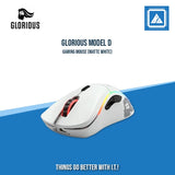 GLORIOUS MODEL D/MODEL D- GAMING MOUSE /MATTE BLACK/MATTE WHITE