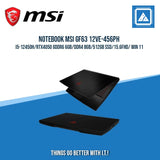 MSI GF63 12VE-456PH/I5-12450H/RTX4050 GDDR6 6GB/DDR4 8GB/512GB SSD | BEST FOR AUTOCAD AND GAMING LAPTOP