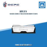 OCPC XT II 16GB DDR4-3200MHZ (2*8GB) W/HEATSINK MEMORY KIT (BLACK|WHITE)