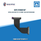 OCPC XTENDER 90° VERTICAL RISER CABLE PCI-E 3.0 250MM - BLACK (OCXTP3RC9D250BK)