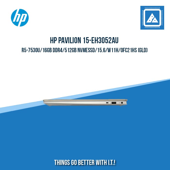 HP PAVILION 15-EH3052AU R5-7530U/16GB DDR4/512GB NVMeSSD | BEST FOR STUDENTS AND FREELANCERS  LAPTOP