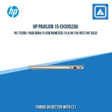 HP PAVILION 15-EH3052AU R5-7530U/16GB DDR4/512GB NVMeSSD | BEST FOR STUDENTS AND FREELANCERS  LAPTOP