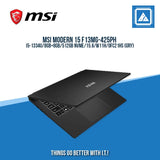 MSI MODERN 15 F13MG-425PH I5-1334U/8GB+8GB/512GB NVME | BEST FOR STUDENTS LAPTOP