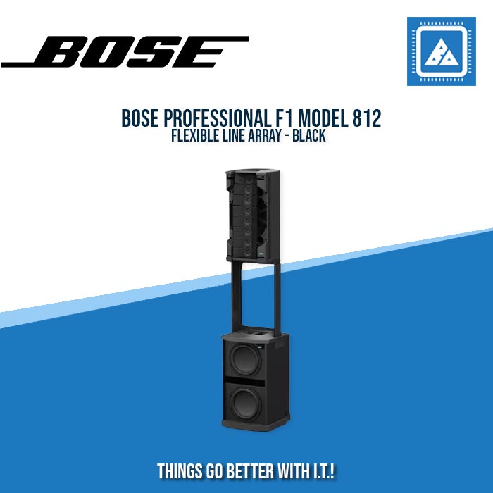 BOSE PROFESSIONAL F1 MODEL 812 FLEXIBLE LINE ARRAY - BLACK