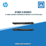 HP OMEN 16-WF0069TX i5-13500HX/16GB DDR5/512GB NVMeSSD/RTX 4060 8GB | BEST FOR FREELANCER AND GAMING LAPTOP