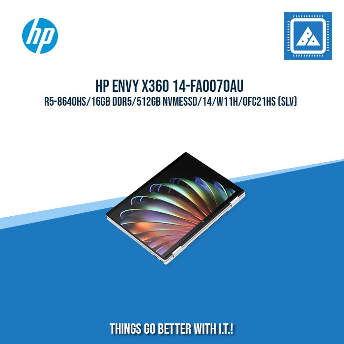 HP ENVY x360 14-FA0070AU R5-8640HS/16GB DDR5/512GB NVMeSSD | BEST FOR STUDENTS AND FREELANCERS LAPTOP