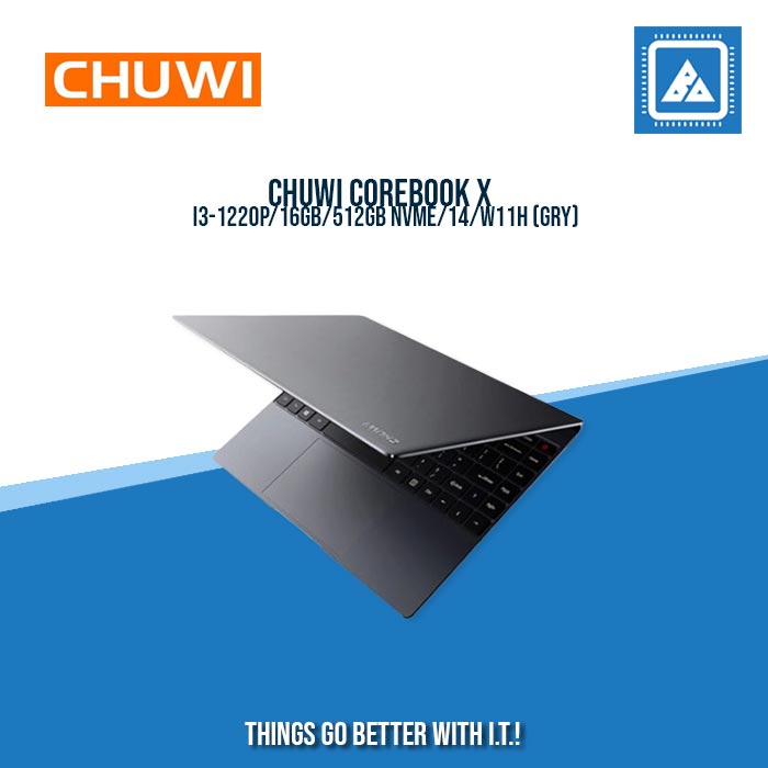 CHUWI COREBOOK X I3-1220P/16GB/512GB NVME/14/W11H/ BEST FOR