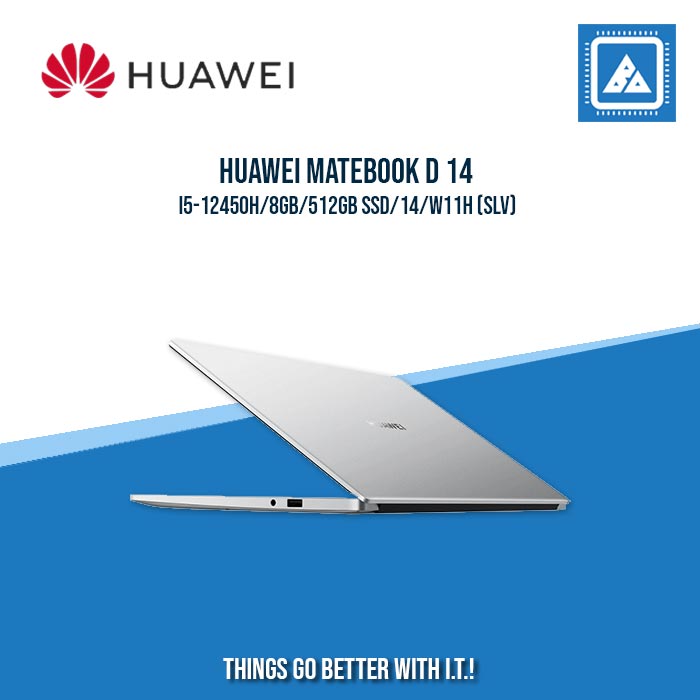HUAWEI MATEBOOK D 14 I5-12450H/8GB/512GB SSD | BEST FOR STUDENTS AND FREELANCERS LAPTOP