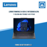 LENOVO THINKPAD E14 GEN 6 21M7S00900 ULTRA 7-155U/8GB+8GB/1TB NVME/14/W11P (BLK) /FREELANCER LAPTOPS/