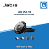 JABRA SPEAK 710 PORTABLE USB & BLUETOOTH SPEAKERPHONE