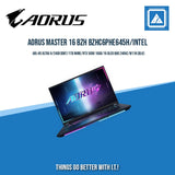 AORUS MASTER 16 BZH BZHC6PHE645H/INTEL ARL-HX ULTRA 9/24GB DDR7/1TB NVME/RTX 5090 16GB/ BEST FOR VIDEO EDITING AND RENDERING LAPTOPS