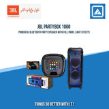 JBL PARTYBOX 1000 PORTABLE BLUETOOTH SPEAKER (BLACK)