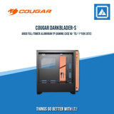 COUGAR DARK BLADER-S RGB FULLTOWER BRUSH ALUMINUM FRONT PANEL TEMPERED GLASS