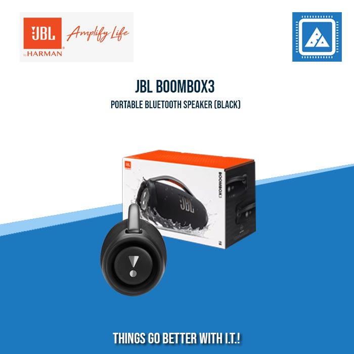 JBL BOOMBOX3 PORTABLE BLUETOOTH SPEAKER (BLACK|SQUAD CAMO)