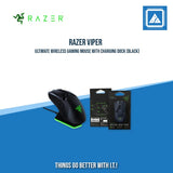 RAZER VIPER ULTIMATE WIRELESS GAMING MOUSE WITH CHARGING DOCK (BLACK)