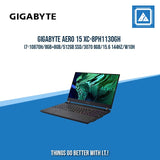GIGABYTE AERO 15 XC-8PH1130GH I7-10870H/8GB+8GB/512GB SSD/3070 8GB | BEST FOR GAMING AND AUTOCAD LAPTOP