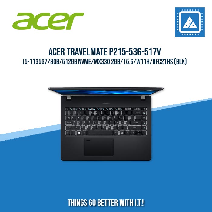 ACER TRAVELMATE P215-53G-517V I5-1135G7/8GB/512GB NVME/MX330 2GB | BEST FOR STUDENTS AND FREELANCERS LAPTOP
