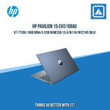 HP PAVILION PLUS 14-EW0070TU i7-1355U/512GB NVMeSSD | BEST FOR FREELANCERS AND STUDENT LAPTOP