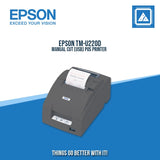 EPSON TM-U220D MANUAL CUT (USB) POS PRINTER