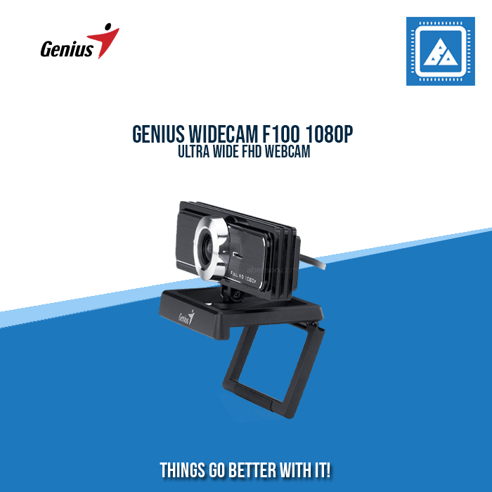 GENIUS WIDECAM F100 1080P ULTRA WIDE FHD WEBCAM