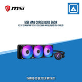MSI MAG CORELIQUID 360R V2 3X120MMFAN/120X120X25MM ARGB LIQUID CPU COOLER