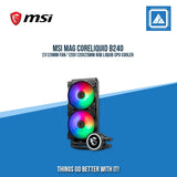 MSI MAG CORELIQUID B240 2X120MM FAN/120X120X25MM RGB LIQUID CPU COOLER