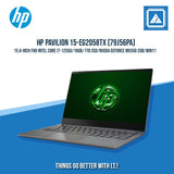 HP PAVILION 15-EG2058TX (79J56PA) I7-1255U/16GB/1TB NVMe/MX550 2GB BEST FOR STUDENTS AND FREELANCERS LAPTOP