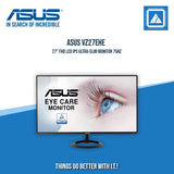 ASUS VZ27EHE 27" FHD LED IPS ULTRA-SLIM MONITOR 75HZ WLMNT (D-SUB, HDMI)
