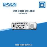 EPSON EB-982W 4200 LUMENS WXGA PROJECTOR