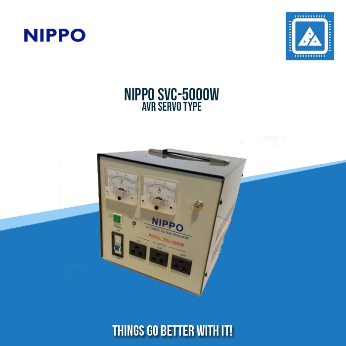 NIPPO SVC-5000W AVR SERVO TYPE