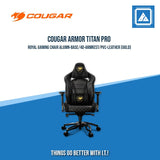 COUGAR ARMOR TITAN PRO GAMING CHAIR ALUMN-BASE/4D-ARMREST/PVC-LEATHER