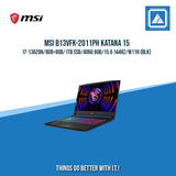 MSI B13VFK-2011PH KATANA 15 I7-13620H/8GB+8GB/1TB SSD/4060 8GB | BEST FOR GAMING LAPTOP