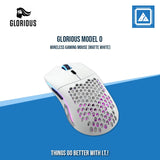 GLORIOUS MODEL O WIRELESS GAMING MOUSE (MATTE BLACK/MATTE WHITE)