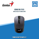 GENIUS NX-7015 WIRELESS BLUE-EYE MOUSE /CHOCOLATE/GRAY/ROSY BROWN