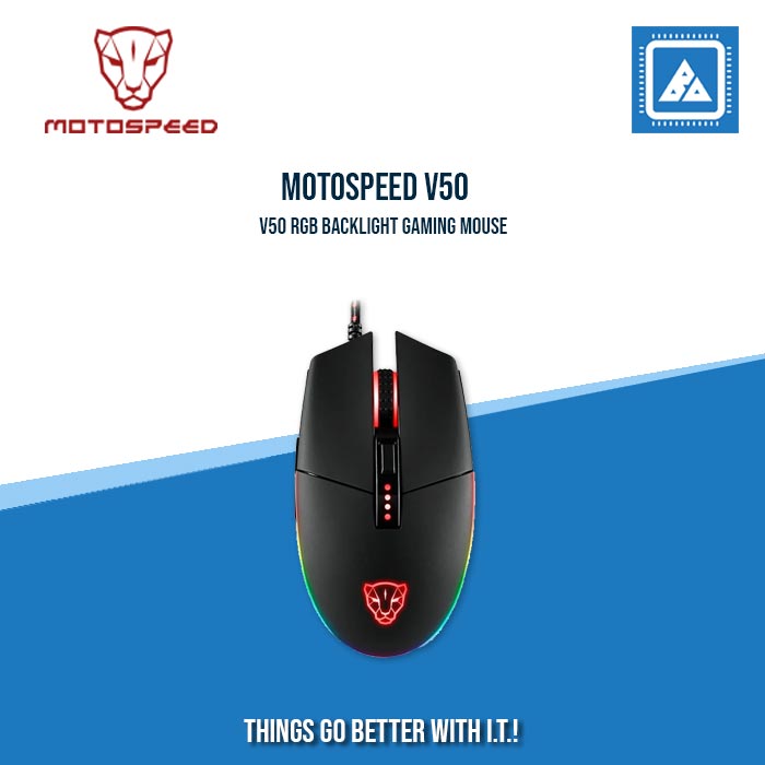 MOTOSPEED V50 RGB BACKLIGHT GAMING MOUSE