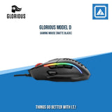 GLORIOUS MODEL I GAMING MOUSE (MATTE BLACK/MATTE WHITE)