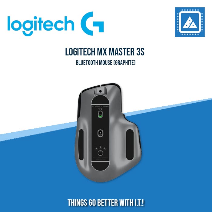 LOGITECH MX MASTER 3S BLUETOOTH MOUSE (GRAPHITE)