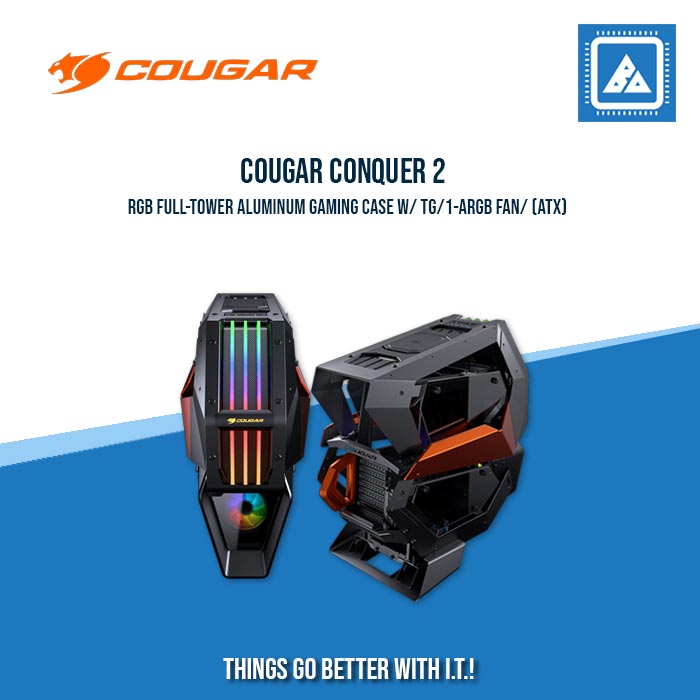 COUGAR CONQUER 2 FULL TOWER GAMING CASE