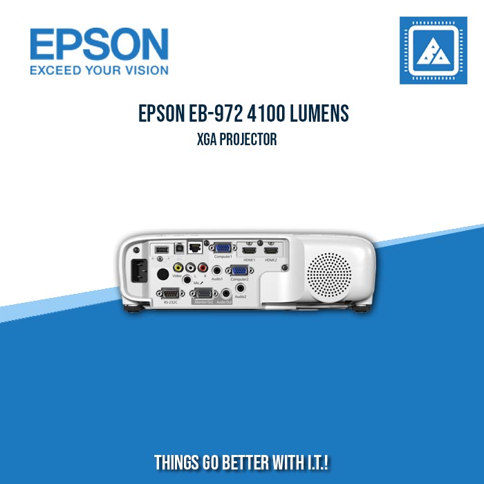 EPSON EB-972 4100 LUMENS XGA PROJECTOR