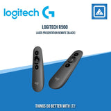 LOGITECH R500 LASER PRESENTATION REMOTE (BLACK|GRAY)