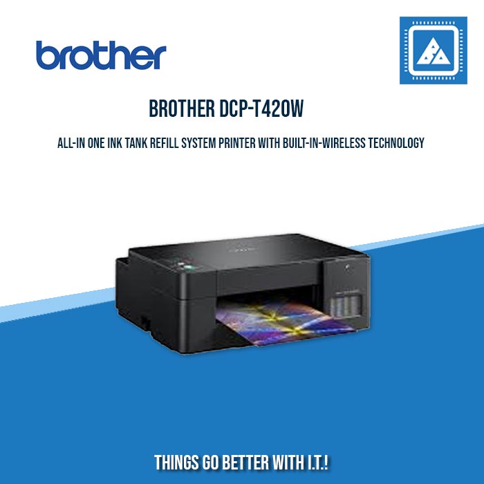 BROTHER DCP-T420W (INK TANK) INKJET PRINTER W/ WIFI