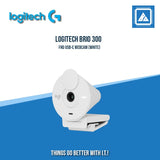 LOGITECH BRIO 300 FHD USB-C WEBCAM ROSE|WHITE