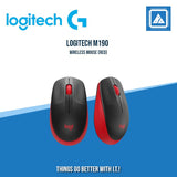 LOGITECH M190 WIRELESS MOUSE (BLACK | BLUE| RED)