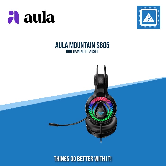AULA MOUNTAIN S605 RGB GAMING HEADSET