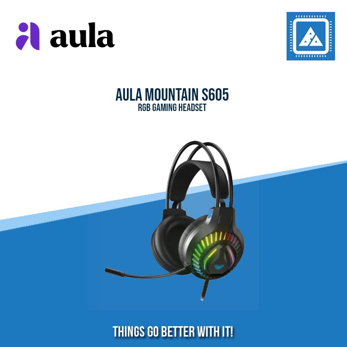 AULA MOUNTAIN S605 RGB GAMING HEADSET
