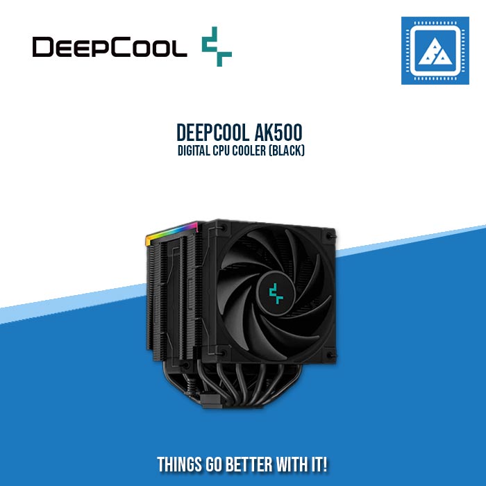DEEPCOOL AK500 DIGITAL CPU COOLER (BLACK)