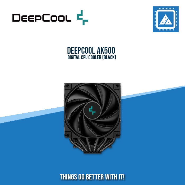 DEEPCOOL AK500 DIGITAL CPU COOLER (BLACK)