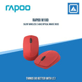 RAPOO M100 SILENT WIRELESS 2.4GHZ OPTICAL MOUSE