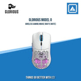GLORIOUS MODEL O WIRELESS GAMING MOUSE (MATTE BLACK/MATTE WHITE)